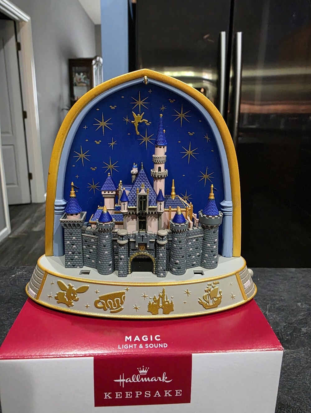 Disneyland 70th Anniversary Castle Ornament